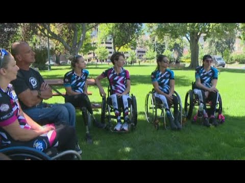 Women's handcycling team helps those with physical limitations find confidence and community