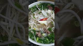 베트남 하노이의 소고기 쌀국수 #kitchen food #vietnam