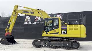 2023 KOMATSU PC210 LC-11E0 Overview