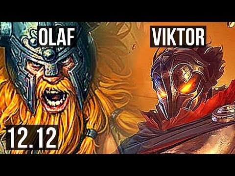 OLAF vs VIKTOR (TOP) | 10/1/5, 1.4M mastery, 400+ games, Dominating | EUW Master | 12.12