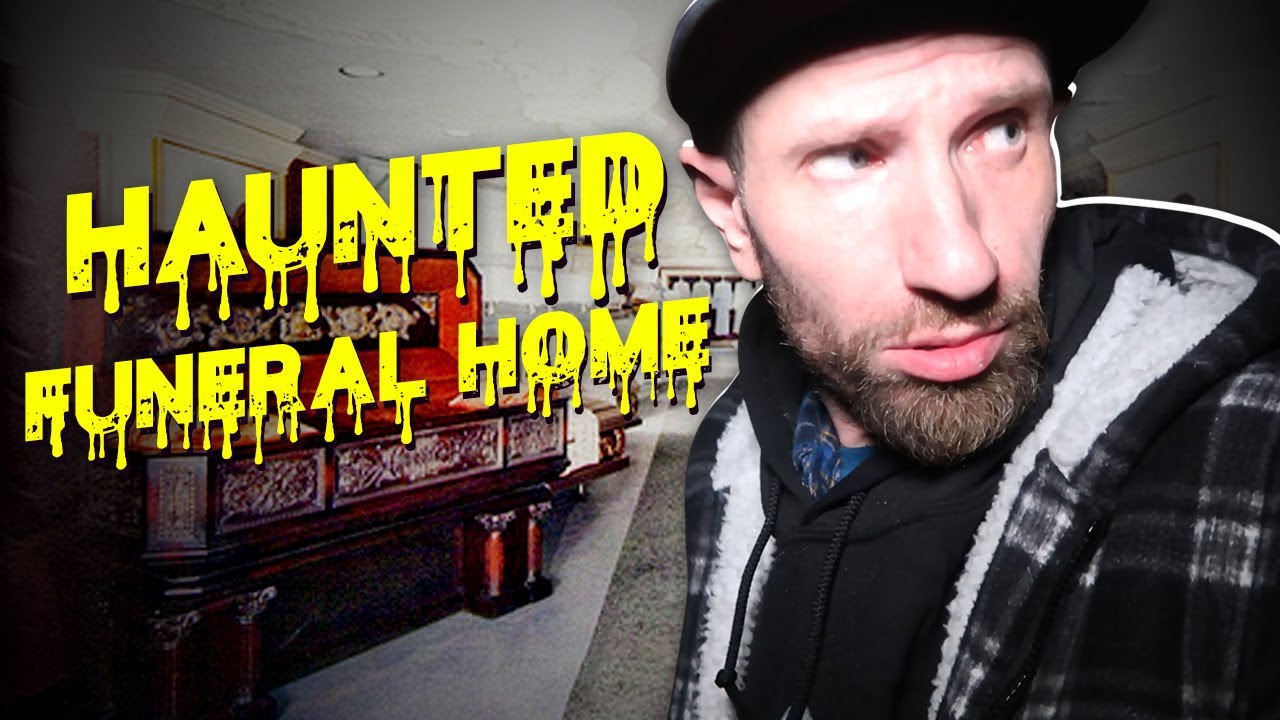 HAUNTING AT SCARY GHOST FUNERAL HOME!! (SCARY HAUNTED BASEMENT!!)