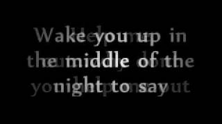 Maroon 5-Never Gonna Leave This Bed-Lyrics