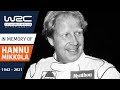 In memory of Hannu Mikkola - WRC Legend