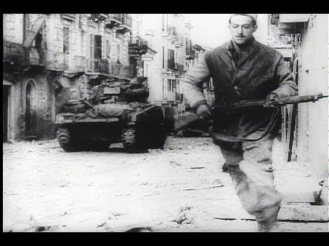HD Historic Archival Stock Footage WWII - War News from Italy
