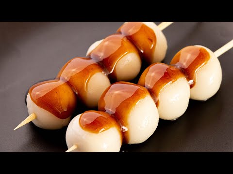 Quick Dango Recipe - Japanese Rice Flour Dumplings!