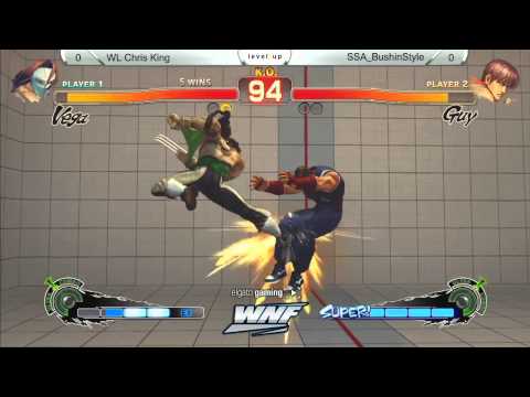 SSF4AE2012 WL CHRIS KING VS SSA BUSHINSTYLE - WNF 3.5