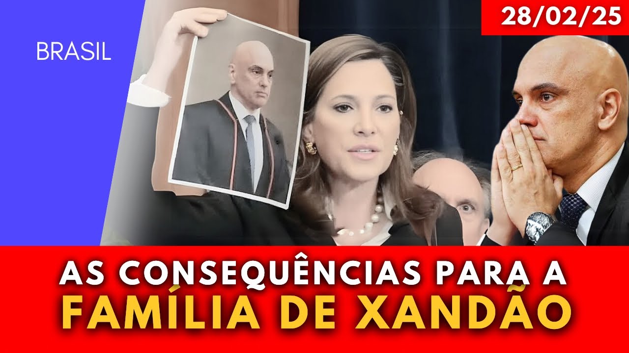 BOMBA: FAMÍLIA DE ALEXANDRE DE MORAES PODE TER ENTRADA PROIBIDA NOS EUA