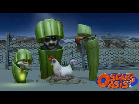 Popy Harchi and Buck Dress Up as Cacti 🌵 | Oscar's Oasis Kids Cartoons