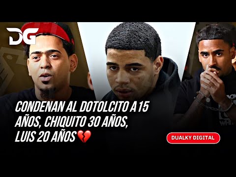 CONDENAN AL DOTOLCITO A 15 AÑOS, CHIQUITO 30 AÑOS, LUIS 20 AÑOS DE PRISIÓN 💔 POR EL CASO DE JHOSUA