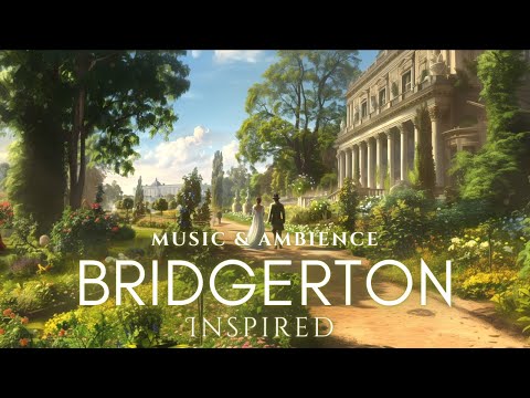 Regency Era Walk in a Park | Bridgerton Inspired Music & Ambience | Romantic Instrumental Playlist