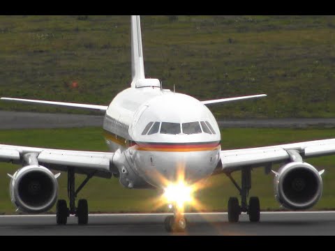 Germany Government Airbus A319 15 + 01 and Polish Air Force Casa in Vilnius