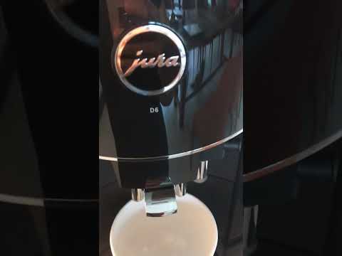 How to use jura coffee ☕️ machine D6