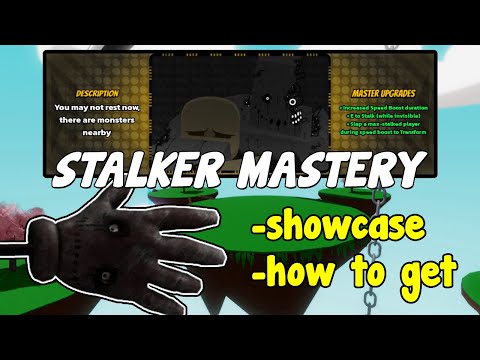 HOW TO GET THE STALKER MASTERY IN SLAP BATTLES + SHOWCASE