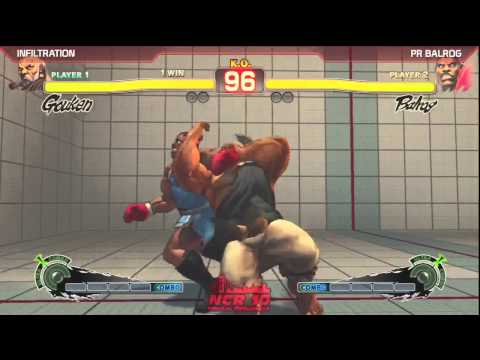 SSF4: Infiltration vs PR Balrog - Losers Finals - NCRX Top 8