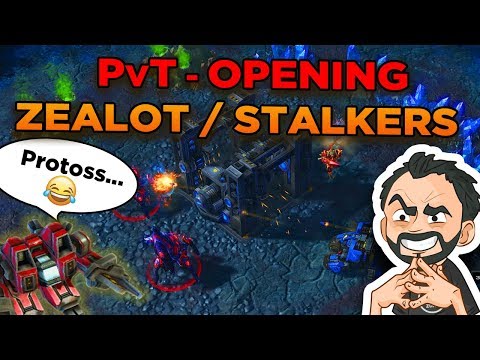 StarCraft 2 - PvT - Fast WIN versus Terran! Zealot / Stalkers Opening!