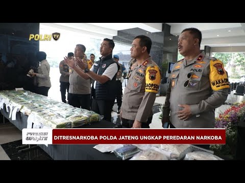 PRESISI UPDATE : DITRESNARKOBA POLDA JATENG UNGKAP PEREDARAN NARKOBA 23/02/2024 21.00