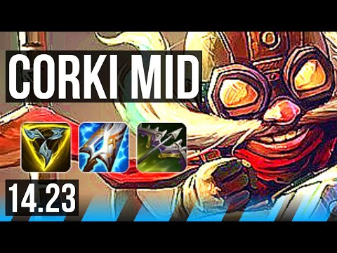 CORKI vs YONE (MID) | EUW Grandmaster | 14.23
