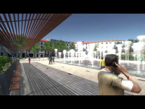 Projet d'aménagement de la place Jean Jaurès - Béziers