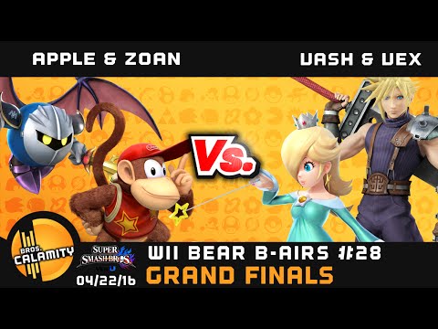 WBB #28 | [L] Apple & Zoan vs [W] Vex & Vash - Grand Finals - Sm4sh Doubles