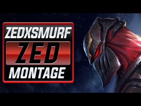 Zedxsmurf "S7 Rank 1 Zed" Montage (Best Zed Plays) | League Of Legends
