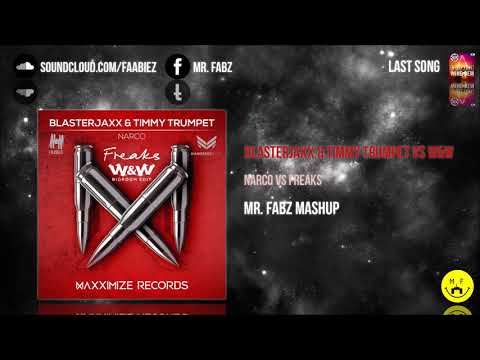 Blasterjaxx & Timmy Trumpet vs W&W - Narco vs Freaks (Mr. Fabz Mashup)