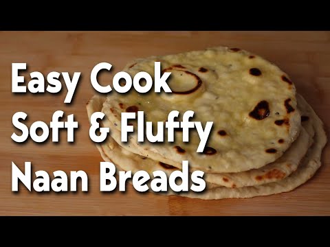 Super Easy Homemade Naan Breads