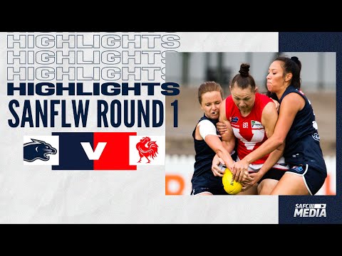 SANFLW | South Adelaide vs North Adelaide Highlights | Round 1, 2021