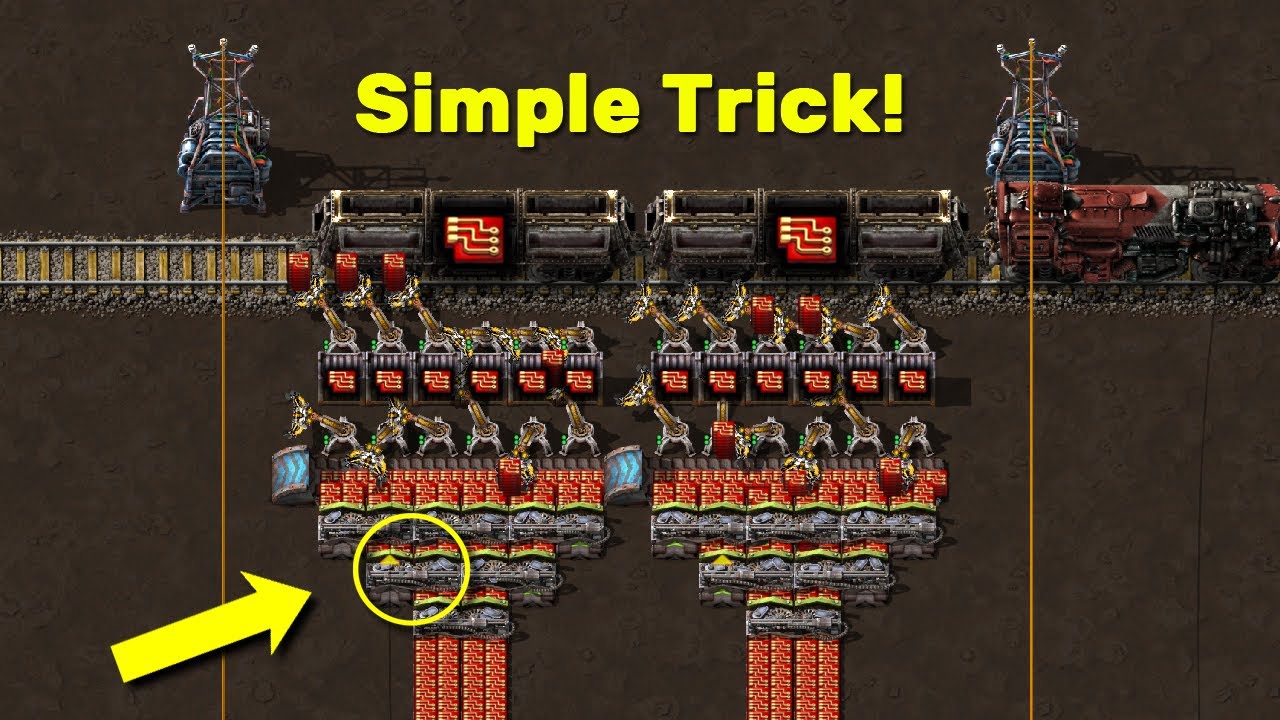 Train Loading in Factorio Space Age