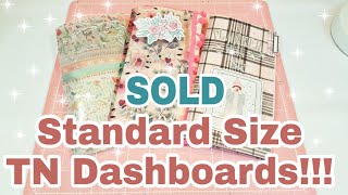 SOLD | Standard Size TN Dashboards | Planning With Eli
