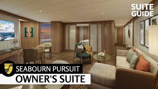 Seabourn Pursuit | Owner's Suite Full Walkthrough Tour | 4K