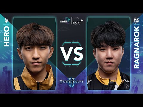 herO vs RagnaroK // Gamers Without Borders 2023 – StarCraft II – Day 2