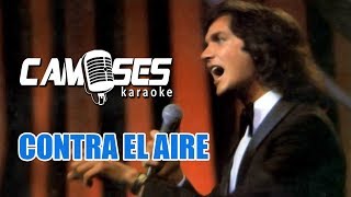 Camilo Sesto - Contra el aire (Karaoke)