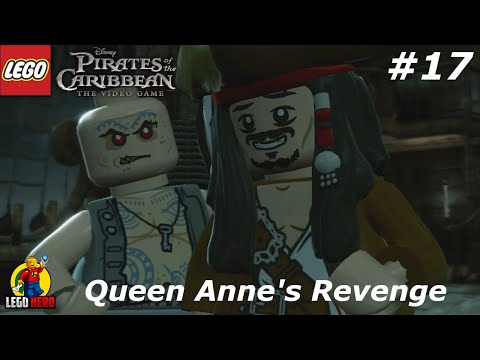 Lego Pirates of the Caribbean 100% Walkthrough Part 17 No Commentary Story Mode Queen Anne's Revenge