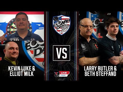 Kevin Luke & Elliot Milk vs Larry Butler & Seth Steffano | Pro Doubles 501 | Booyah Cup
