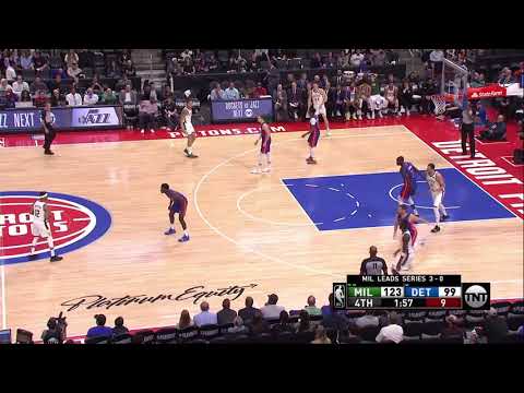 Tim Frazier All Game Actions 04/22/2019 Milwaukee Bucks vs Detroit Pistons Highlights