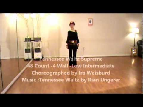 Tennessee Waltz Supreme (Demo & Walk Thru) 2nd Upload by Susie Thomas & Silver Diamond Dancers)