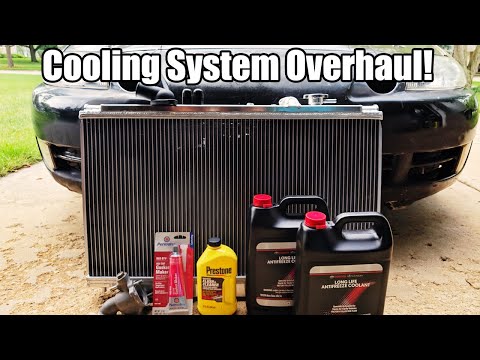 SC400 Aluminum Radiator and Cooling System Overhaul