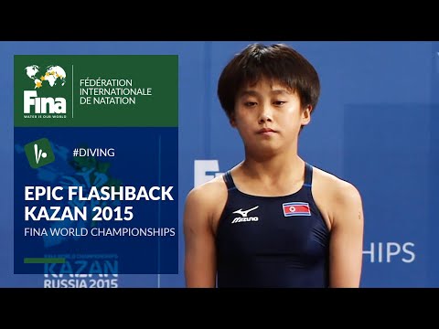16-Year-Old KIM Kuk Hyang's Historic First Diving Gold | Kazan 2015 FINA