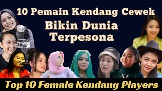 Download lagu BIKIN DUNIA BERGOYANG‼️10 PEMAIN KENDANG CEWEK TERPOPULER mp3