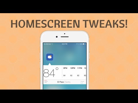 TOP 5 iOS 8.4 Jailbreak Tweaks for Homescreen