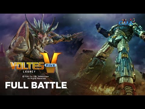 Voltes V Legacy: Voltes V versus Godor (Full Battle)