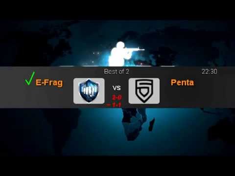 E-Frag vs Penta (20.08.2015) в 23:30