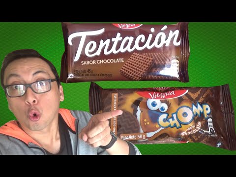 GALLETA "CHOMP" VS "TENTACION" - EL MEJOR SABOR A  CHOCOLATE