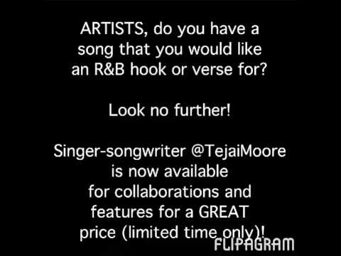 Dope R&B Artist Tejai Moore is Available for Features