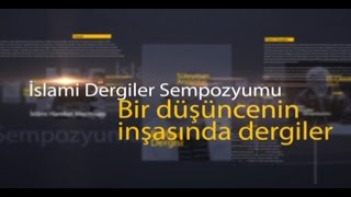 İSLAMCI DERGİLER SEMPOZYUMU
