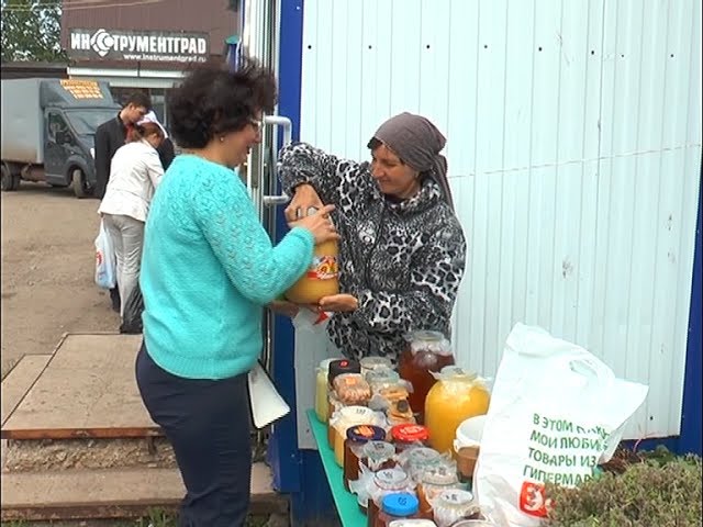 С продавцами об урожае