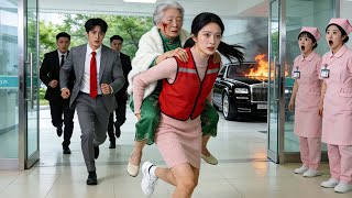 모두가 열사병으로 혼절한 할머니를 외면했다! 가난한 인턴만 그녀를 병원으로 보냈다! 놀랍게도 이는 CEO 할머니의 시험!#drama