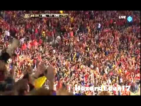 Belgium - Croatia / Guillaume Gillet's Goal / HD 2012
