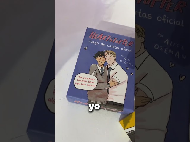 Vídeo relacionado con Heartstopper: Cartas oficiales para fans (Juegos Cúpula)