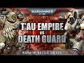 *NEW* T'au Empire vs Death Guard Chaos Space Marines Warhammer 40k Battle Report